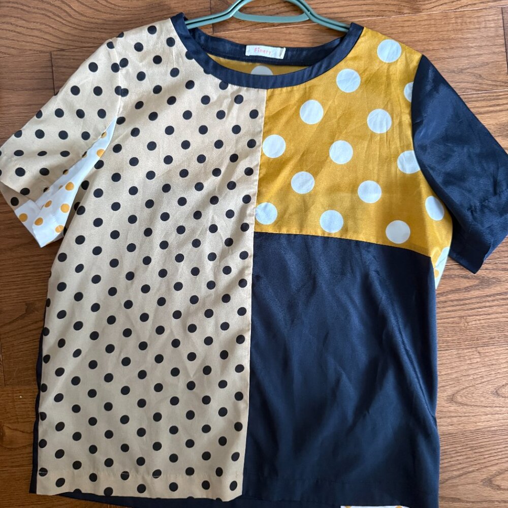 Finery Polka Dot Blouse - Picture 2 of 5